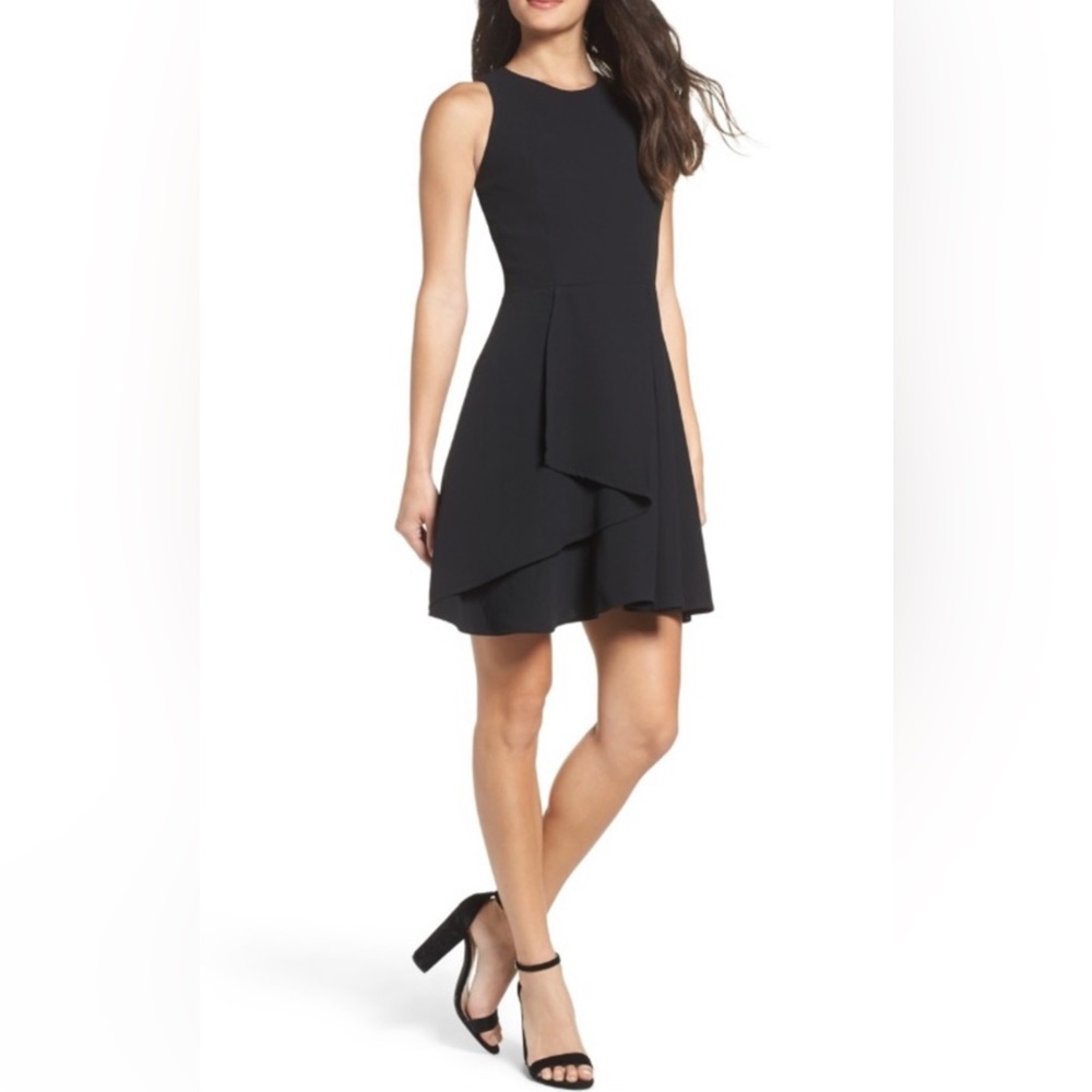 Adelyn Rae Athena Fit & Flare Dress